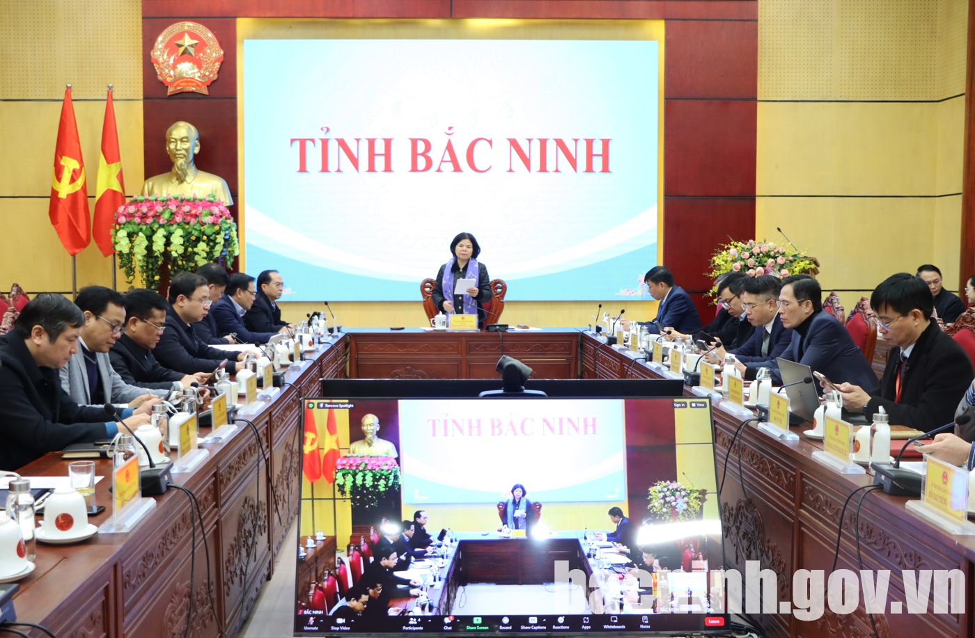 Đoàn công tác của Chính phủ làm việc với tỉnh Bắc Ninh và Lạng Sơn