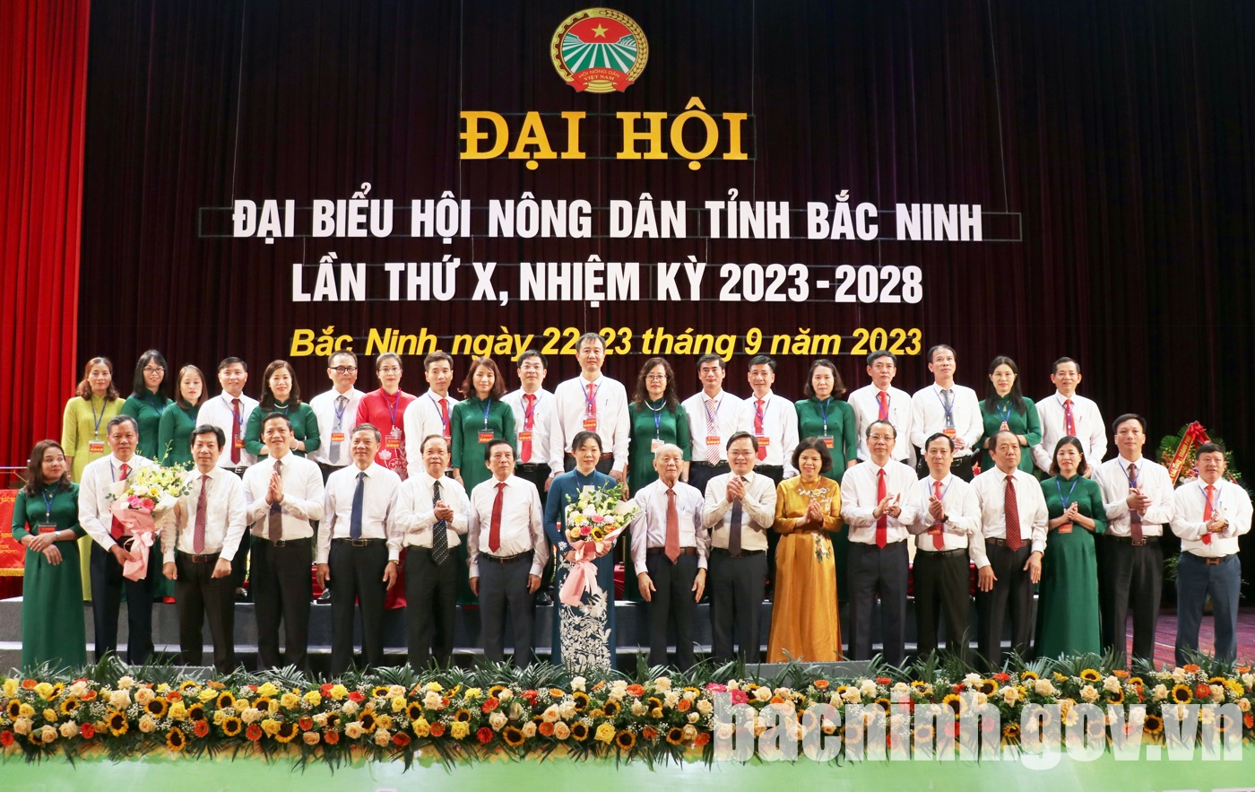 Đại hội đại biểu Hội Nông dân tỉnh Bắc Ninh lần thứ X, nhiệm kỳ 2023 - 2028
